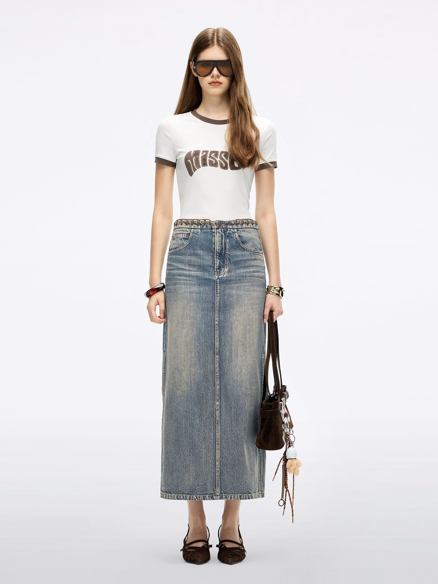 Patchwork Short-Sleeve T-Shirt