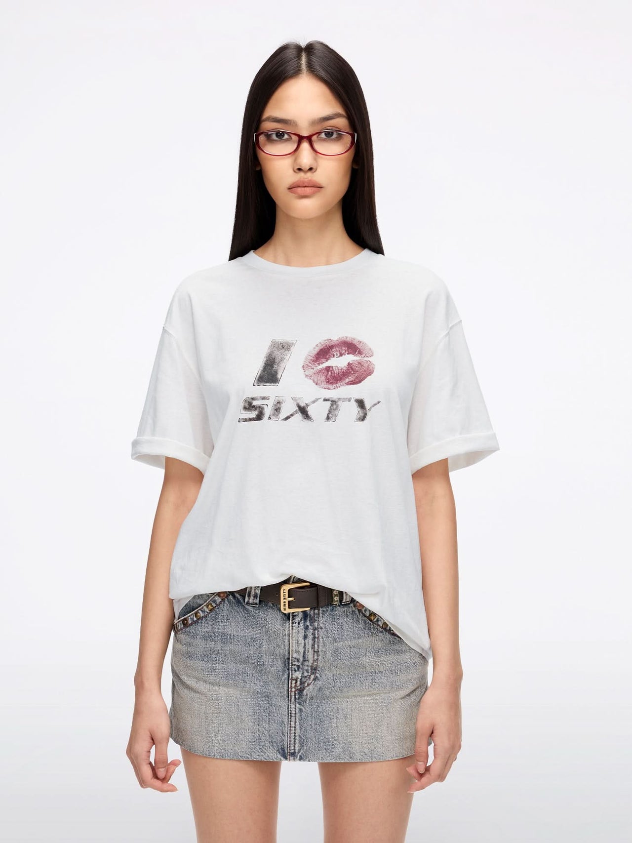 Crew Neck Printed T-Shirt