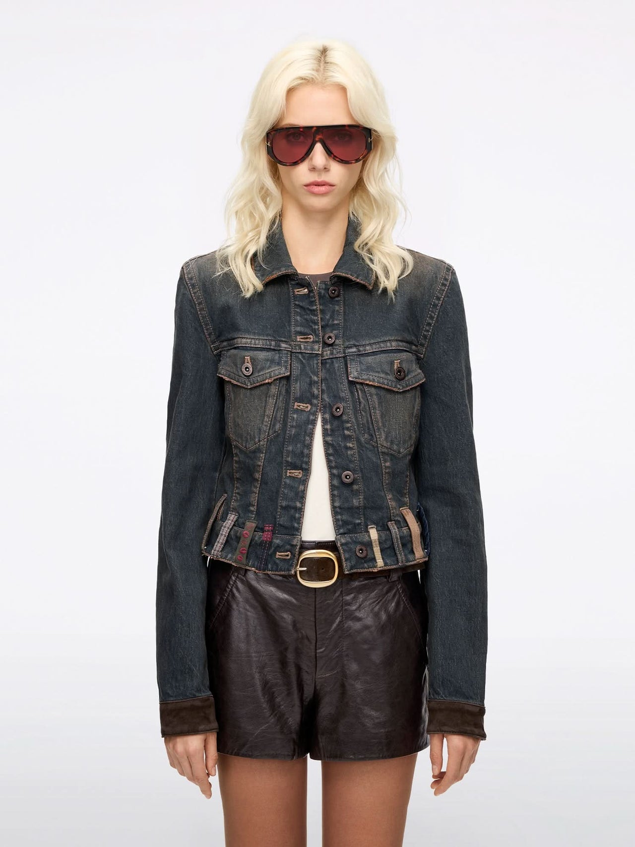 Belt Loop Denim Jacket