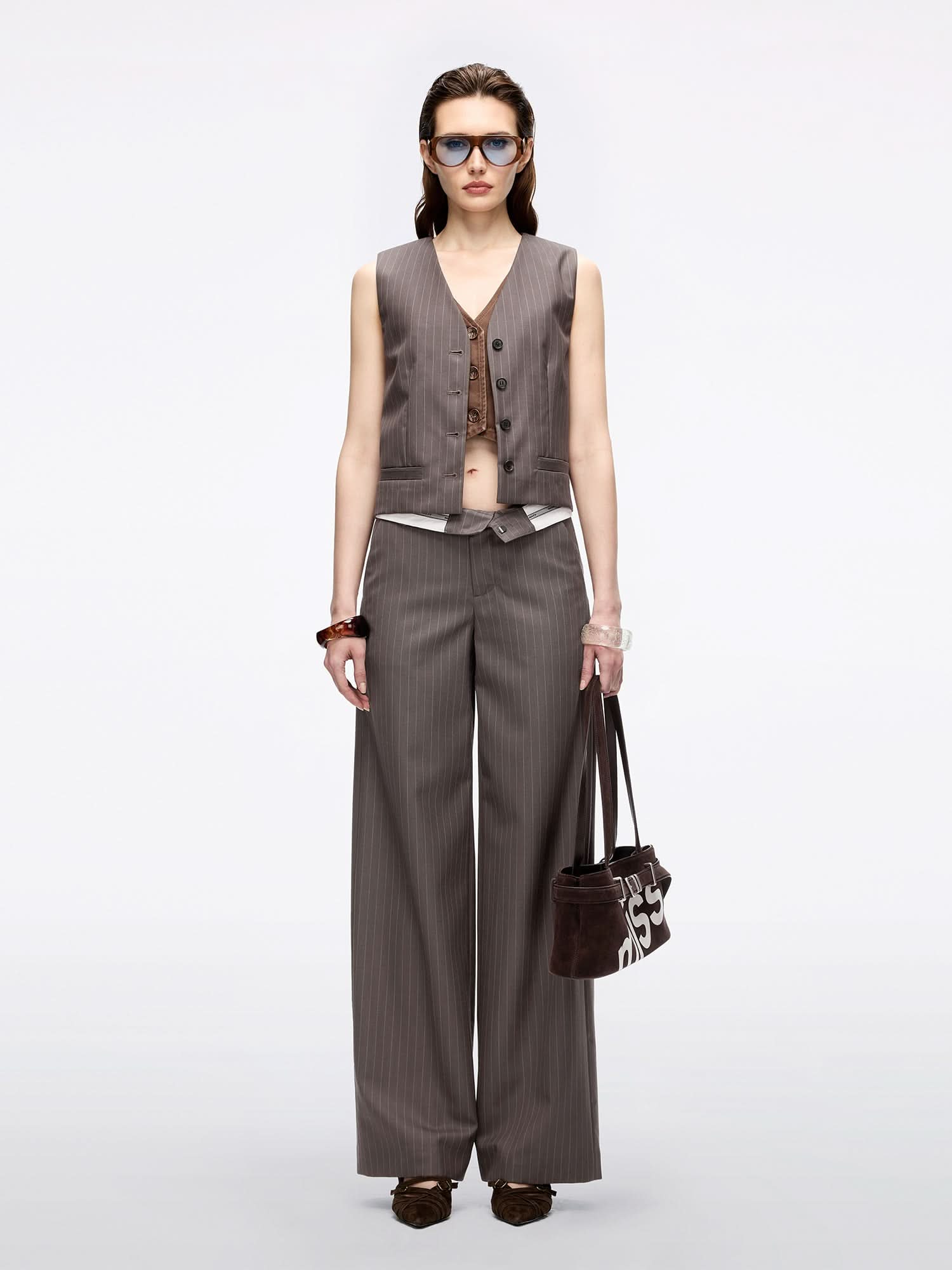 Worsted Wool Suit Vest
