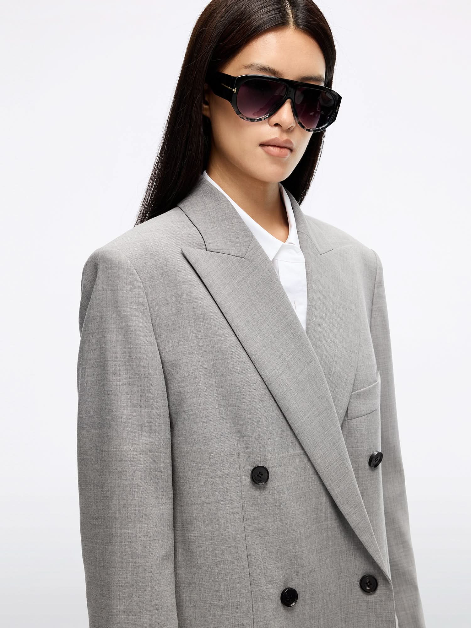 Double-Breasted Blazer