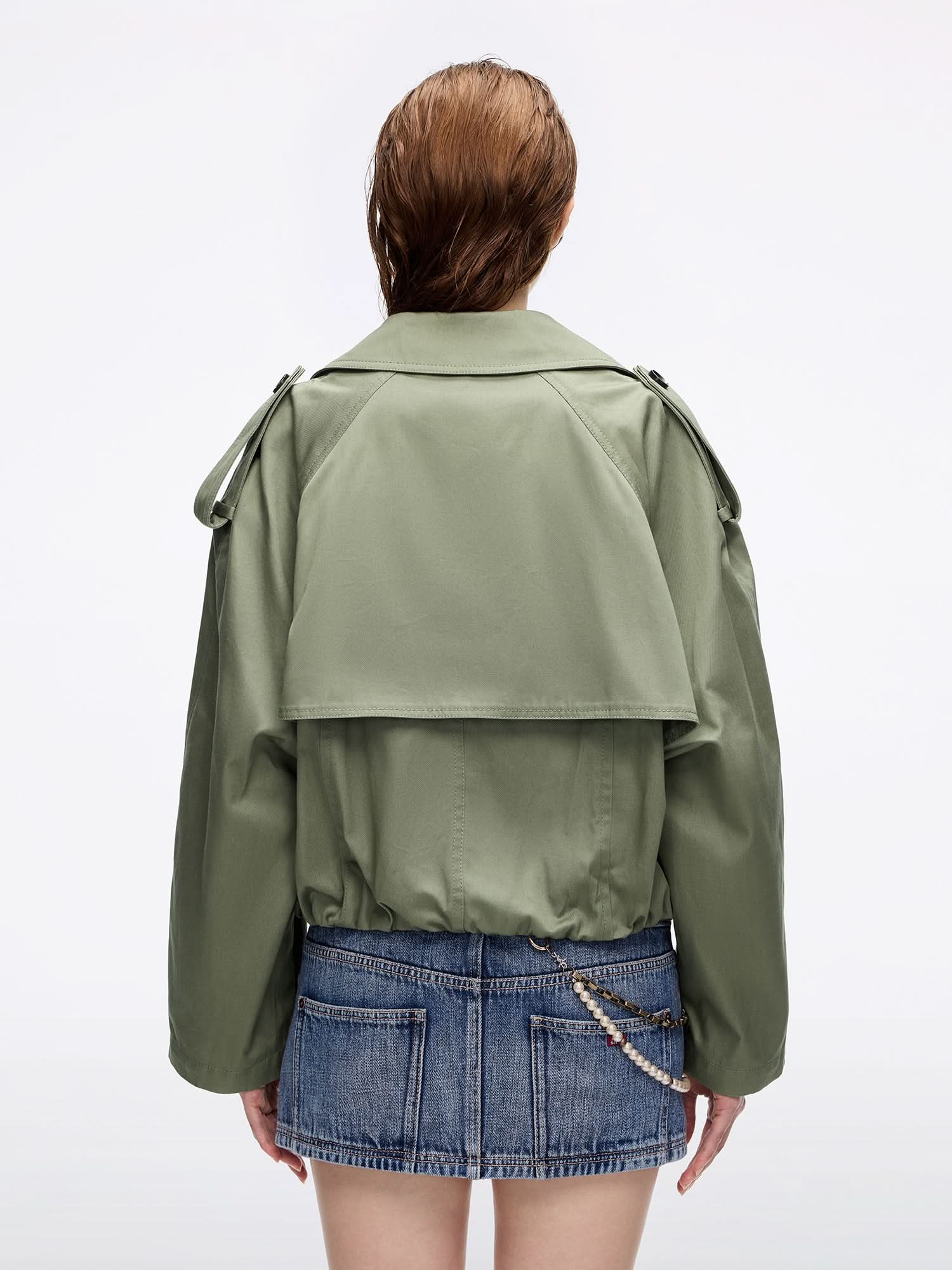 Loose-Fit Trench Coat