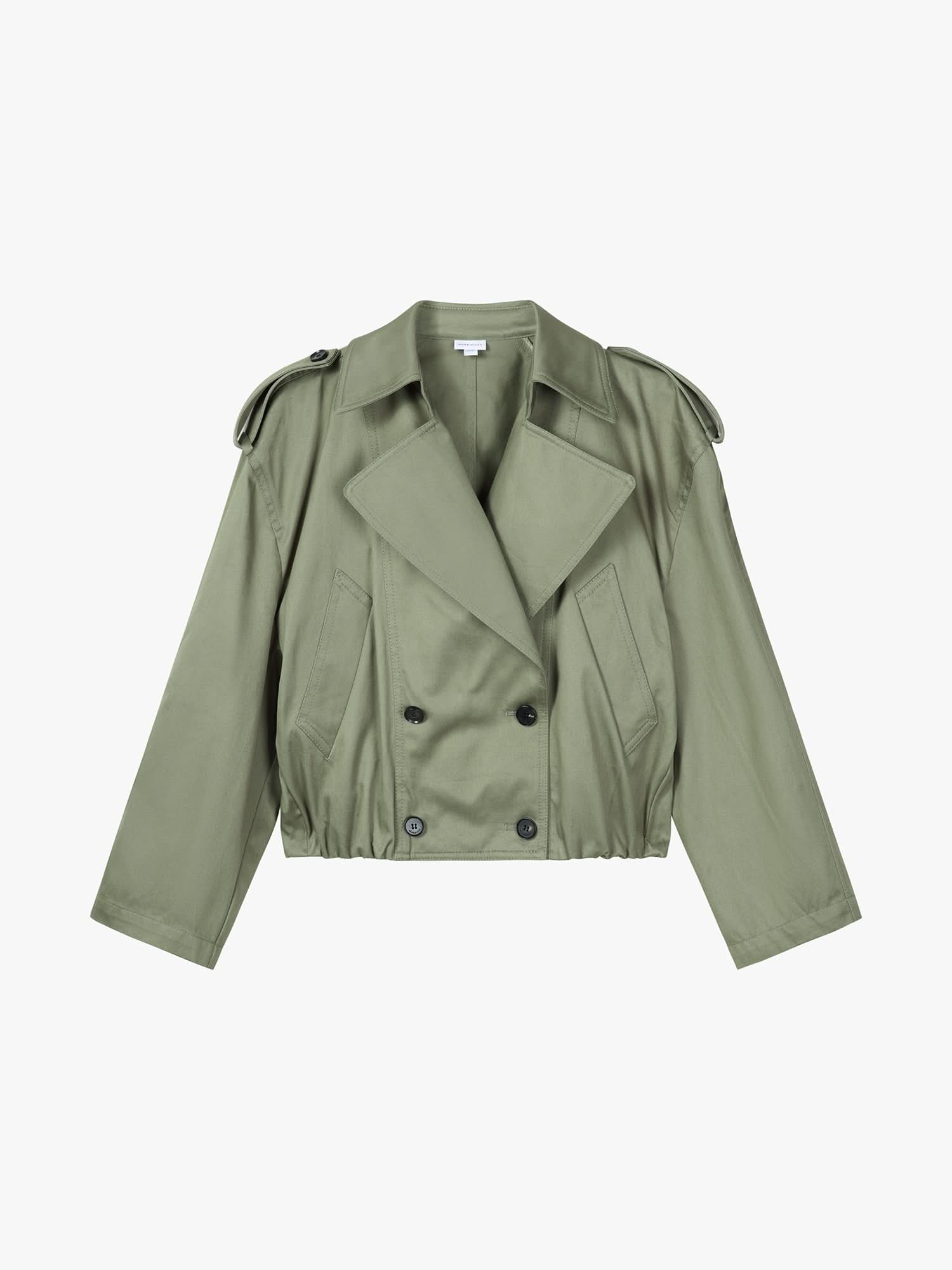 Loose-Fit Trench Coat