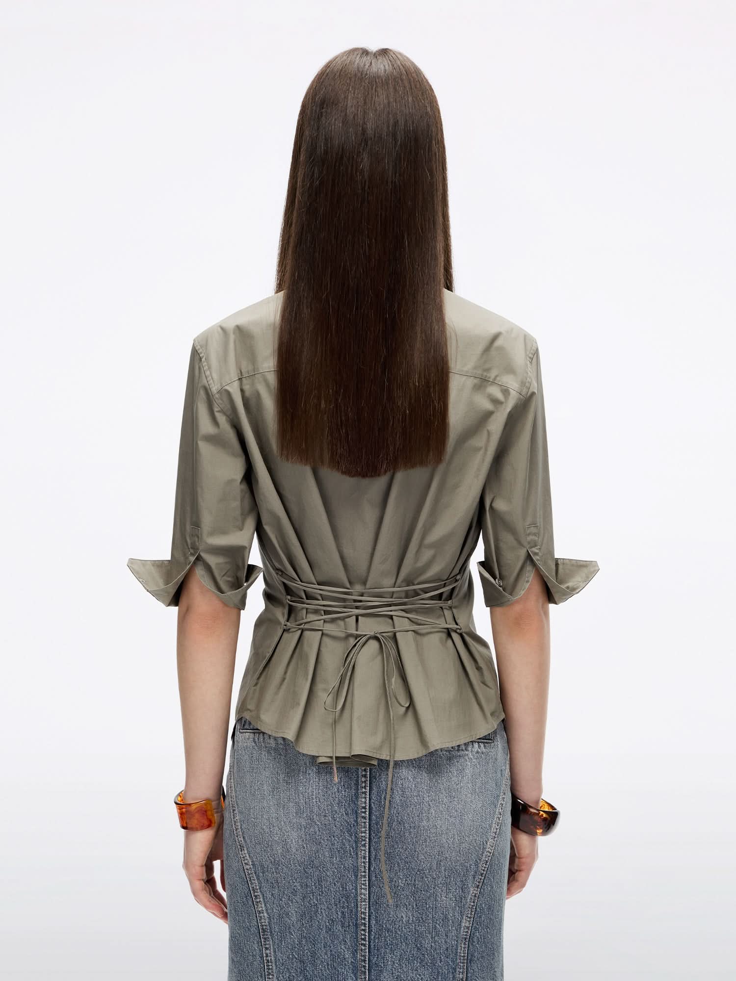 Back-Tie Shirt