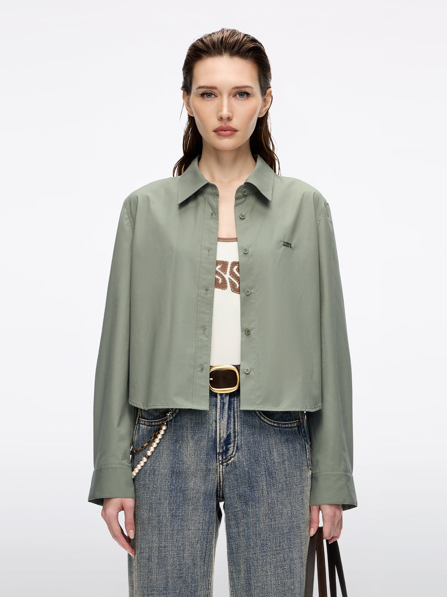 Loose-Fit Embroidered Shirt