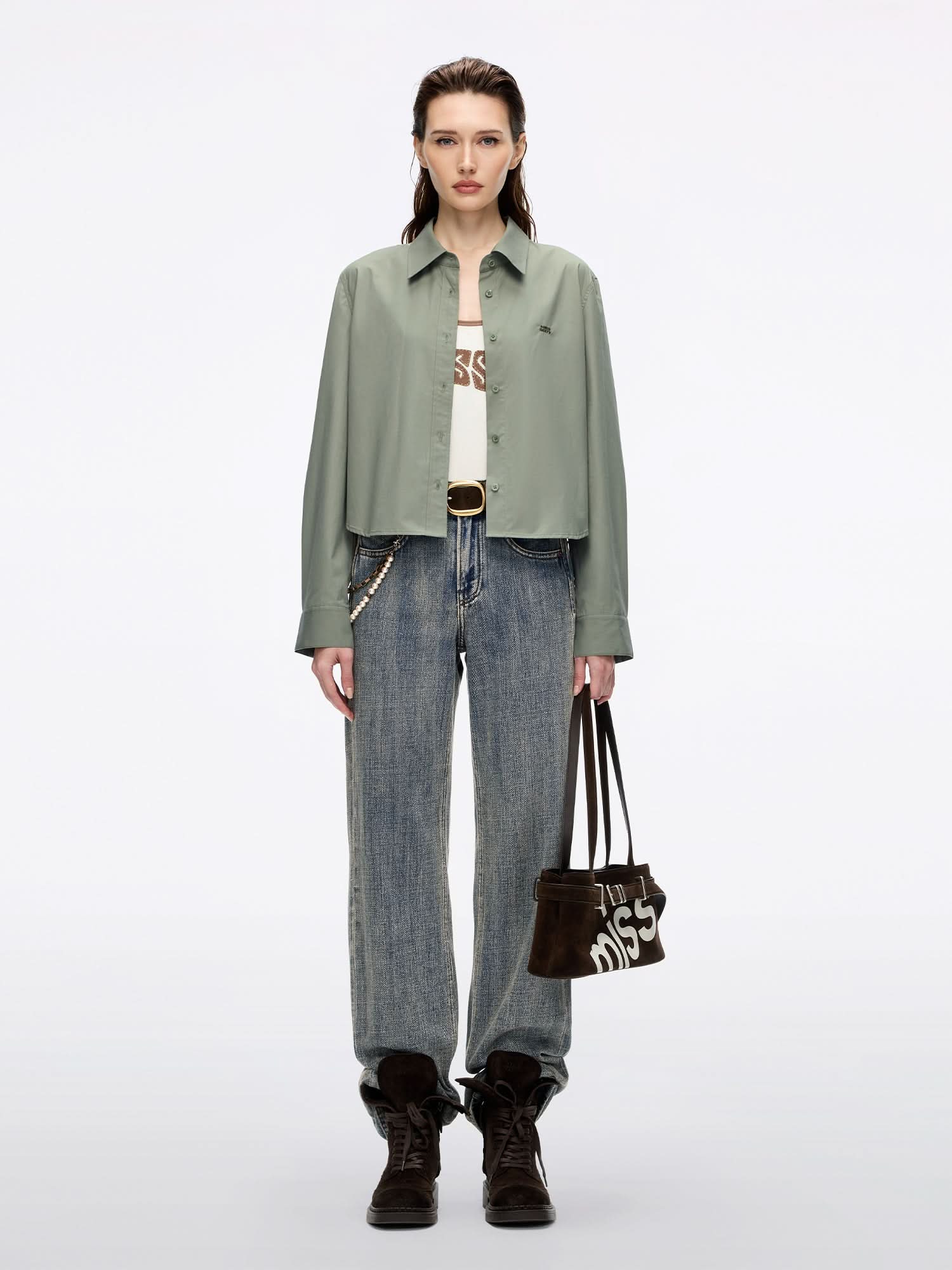 Loose-Fit Embroidered Shirt