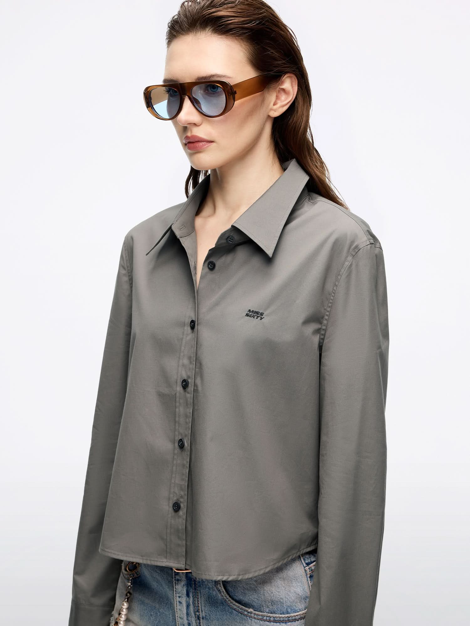 Loose-Fit Embroidered Shirt