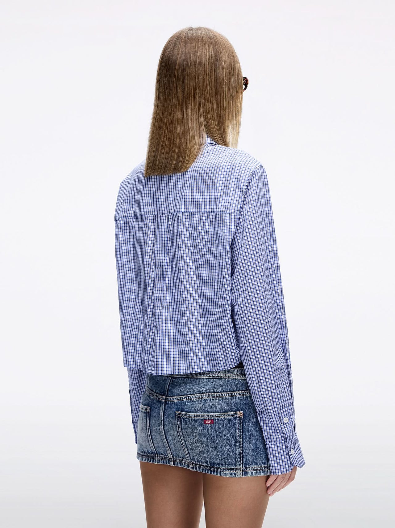 Loose-Fit Plaid Shirt