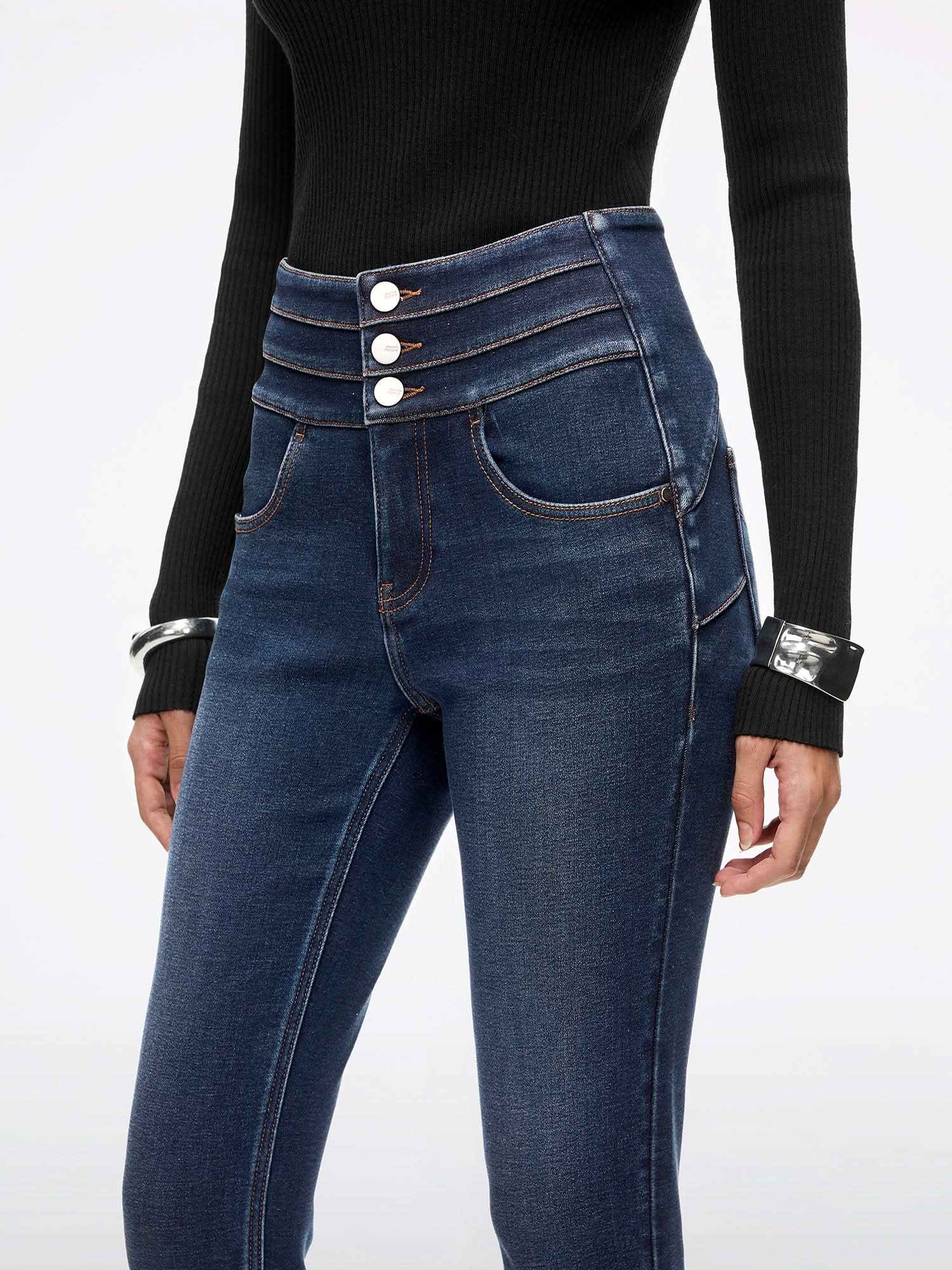 Skinny Jeans-BLUE ATTACK-PLUS 3