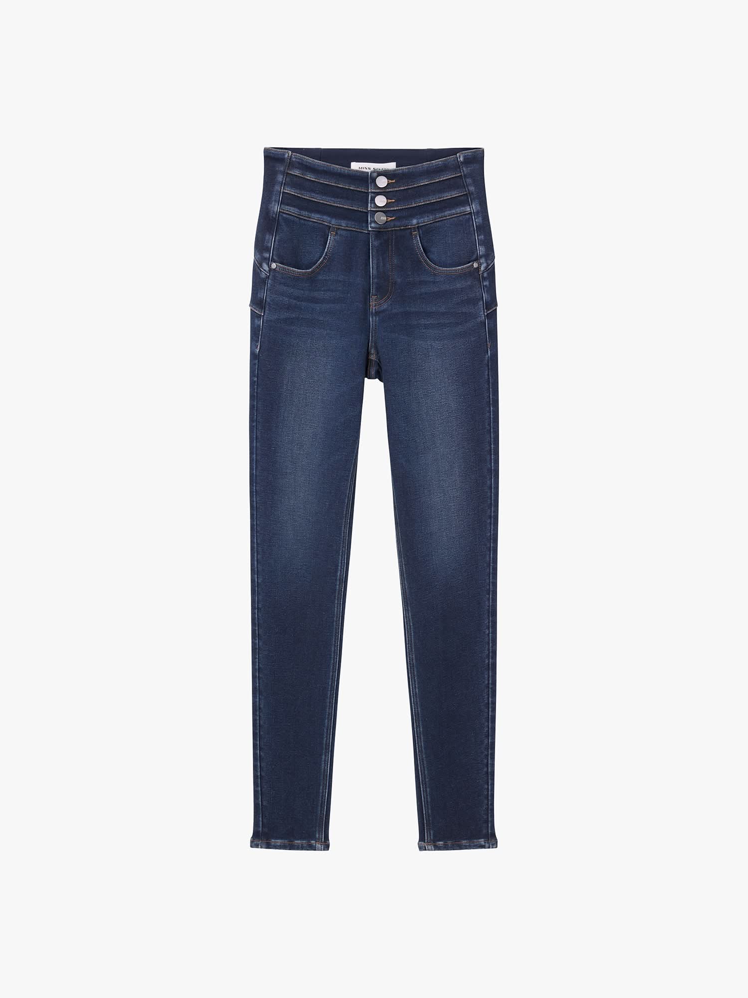 Skinny Jeans-BLUE ATTACK-PLUS 3