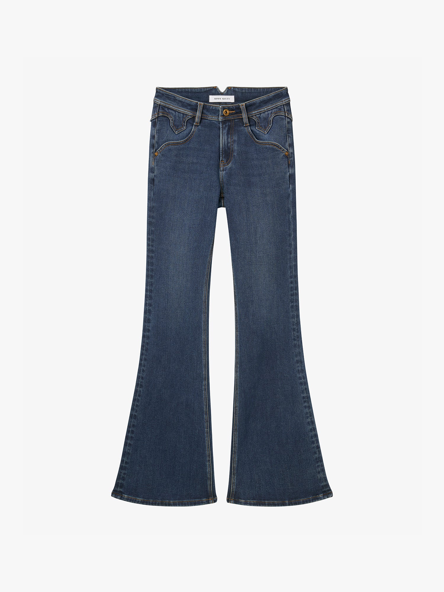Slim Flared Jeans-BELLA