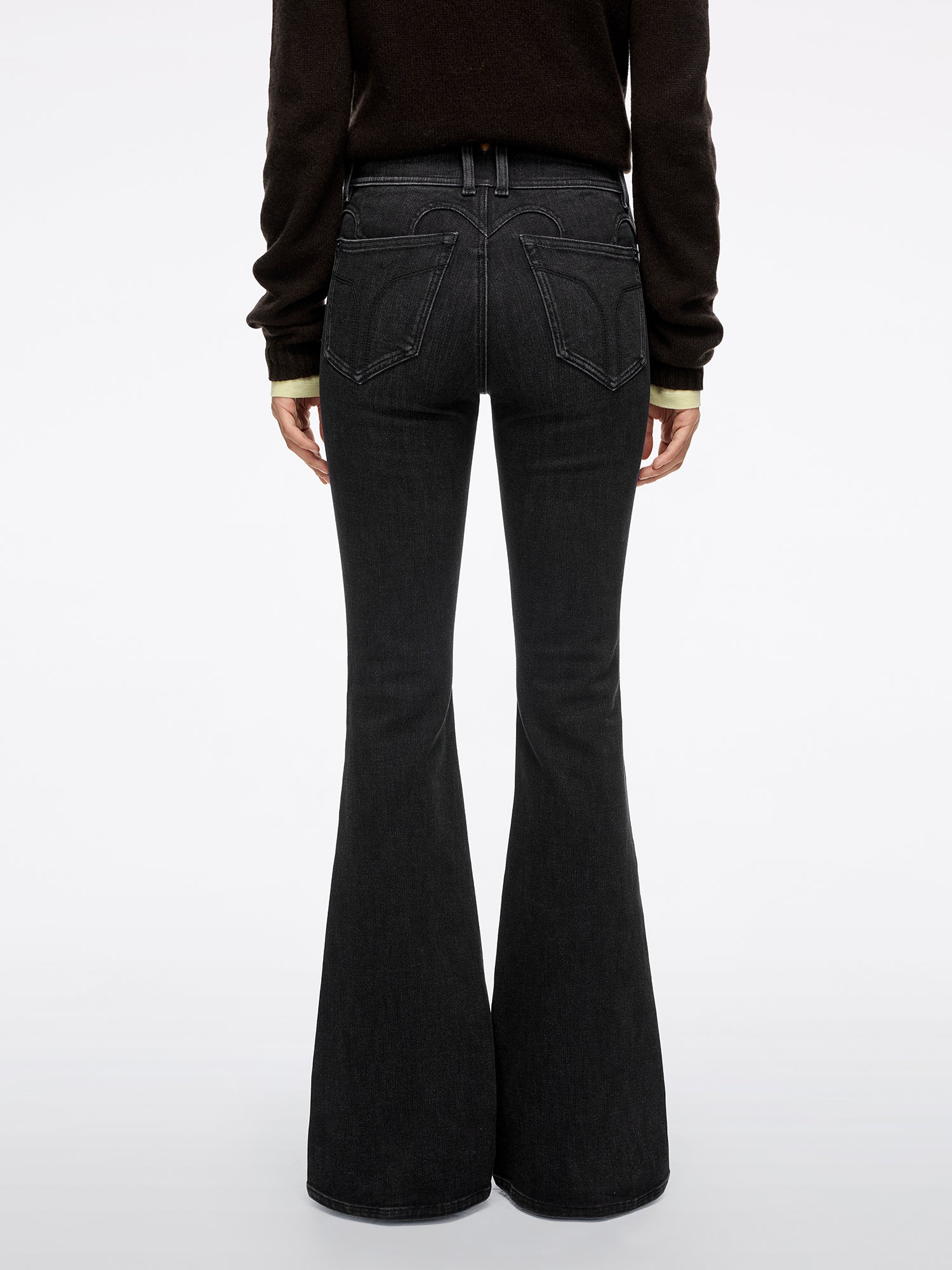 Slim Flared Jeans-BELLA