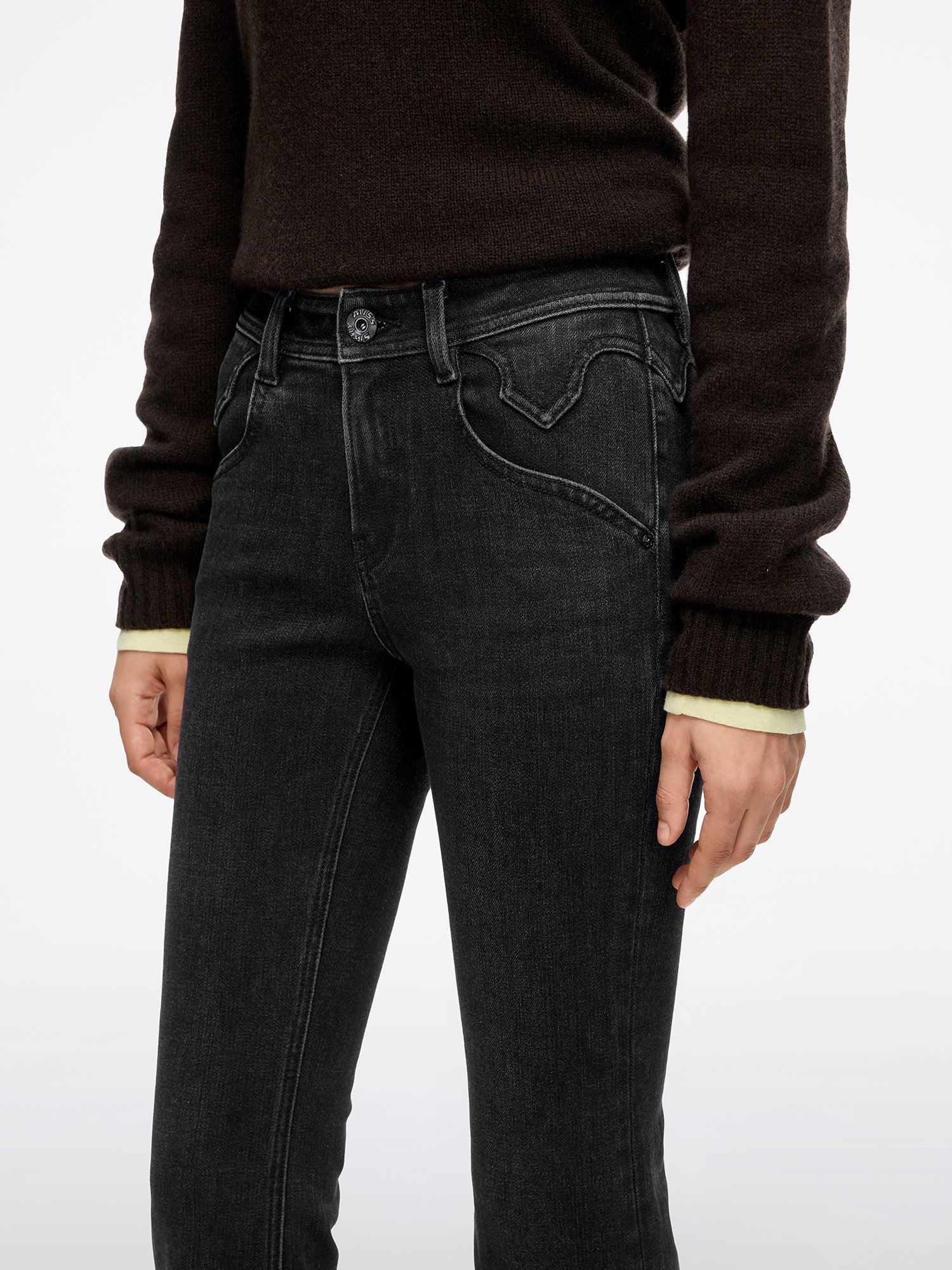 Slim Flared Jeans-BELLA