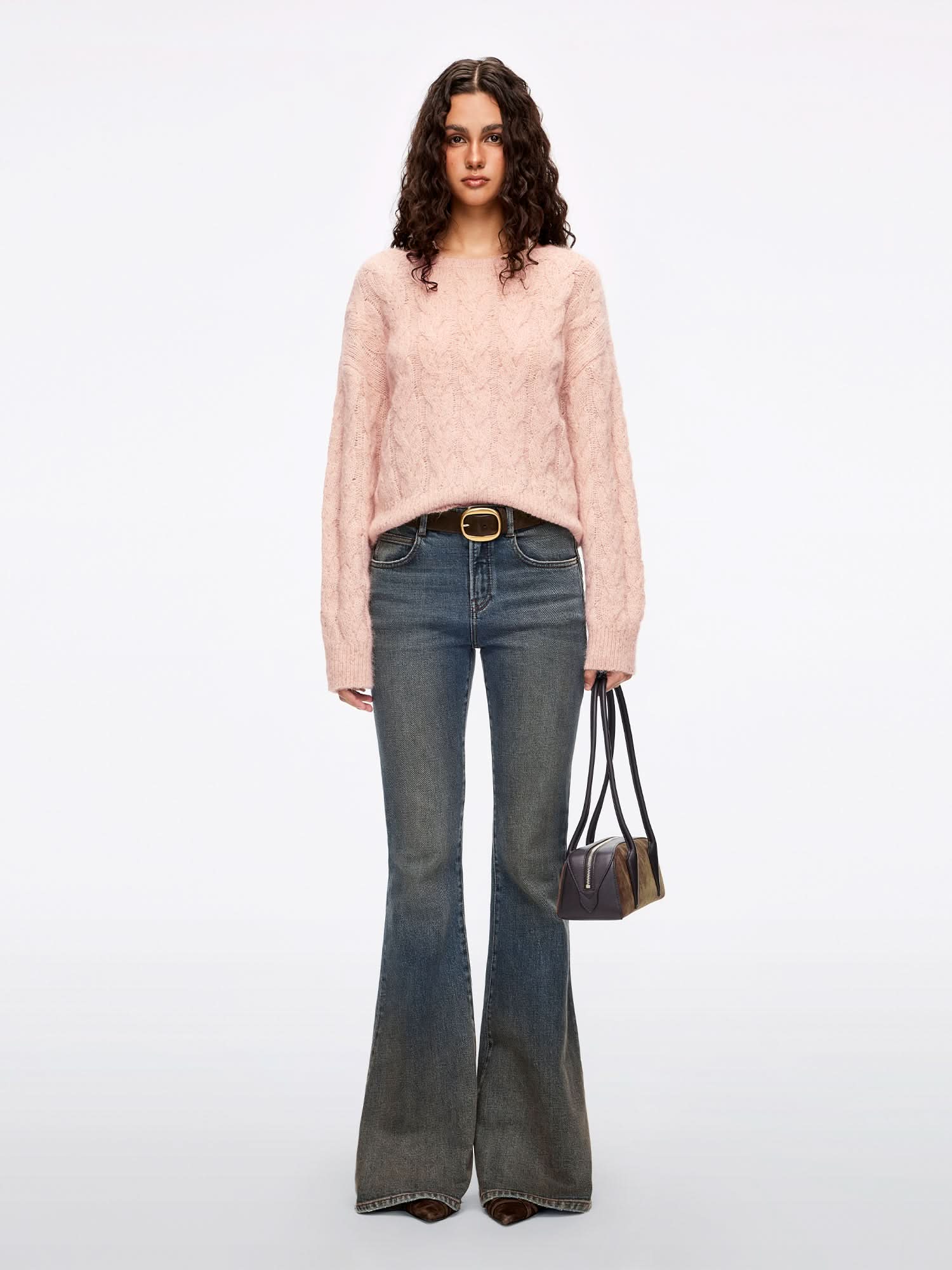 Alpaca Yarn Knit Top