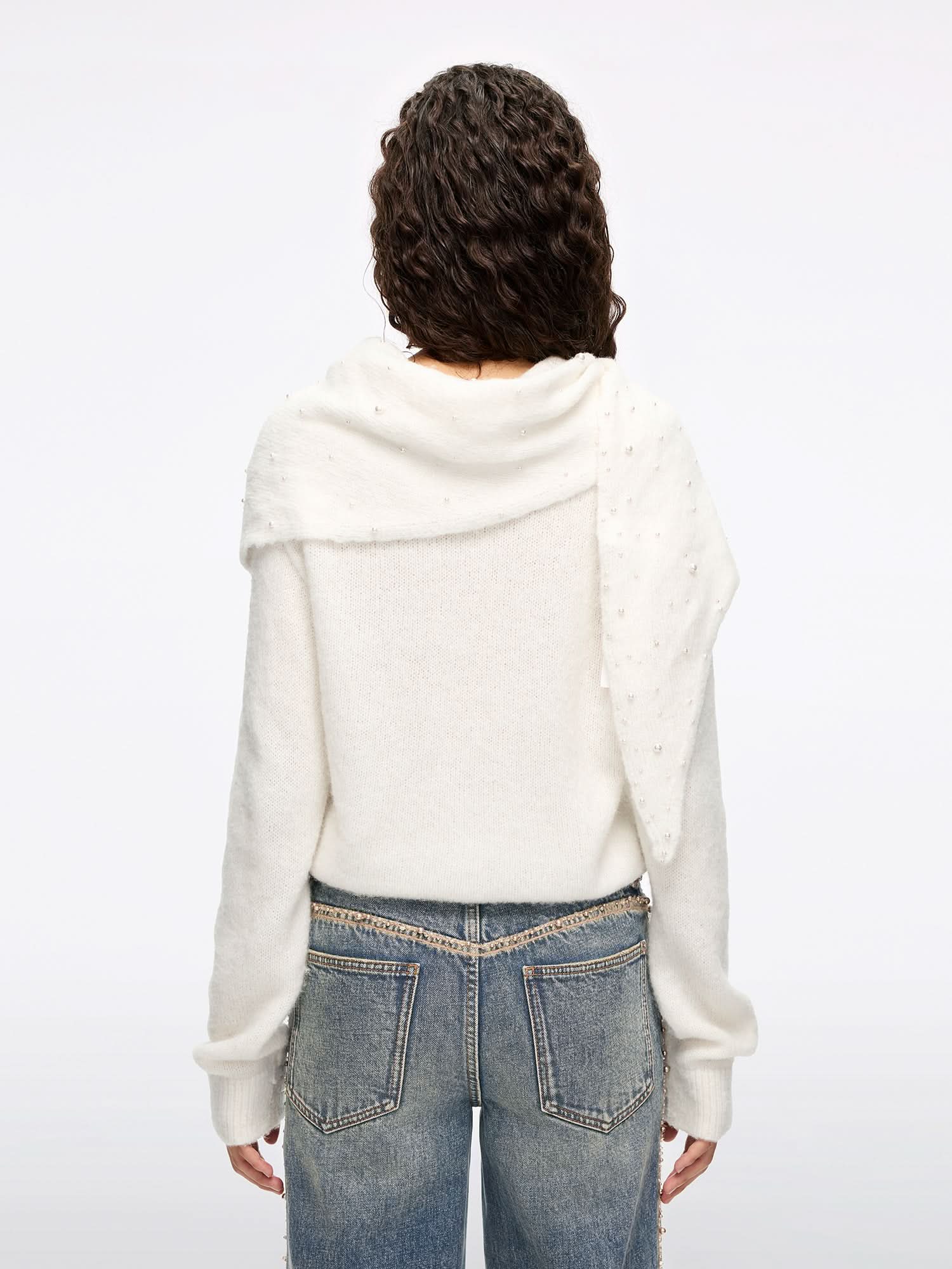 Shawl Knit Top