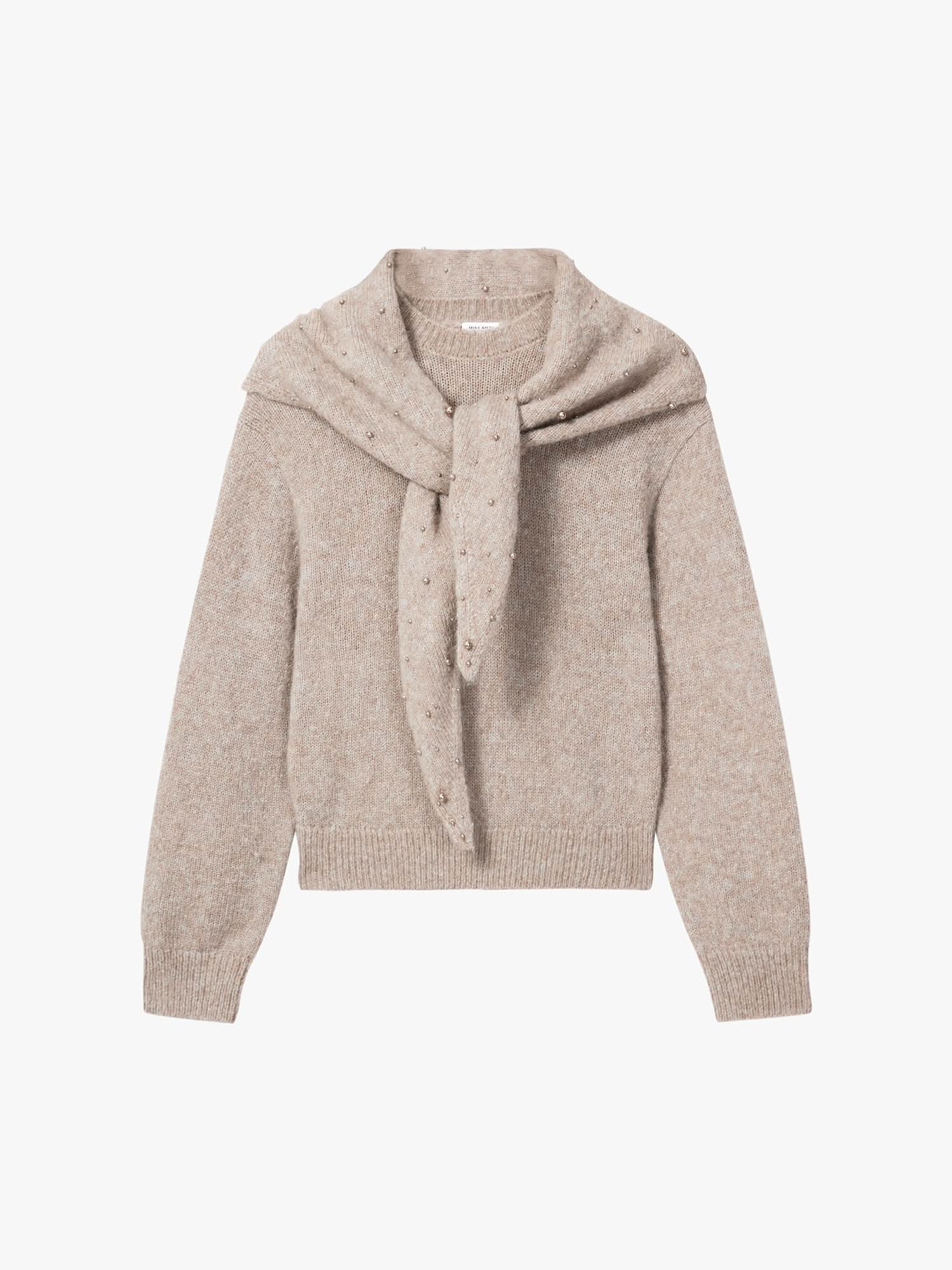 Shawl Knit Top