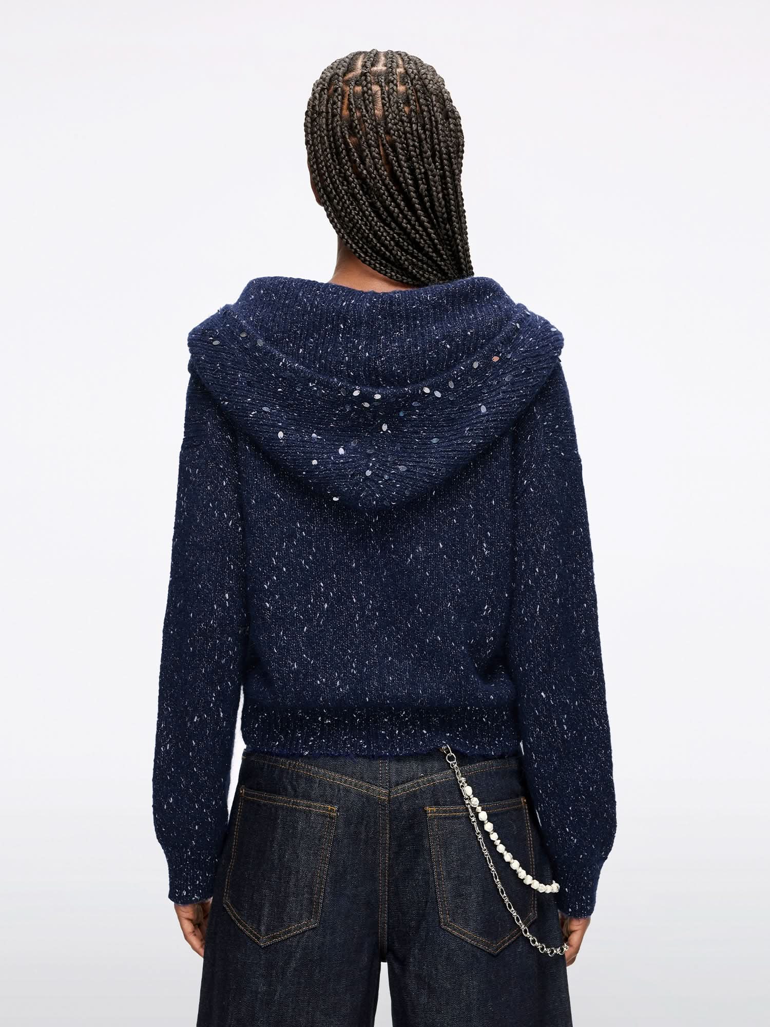 Embellished Knit Top