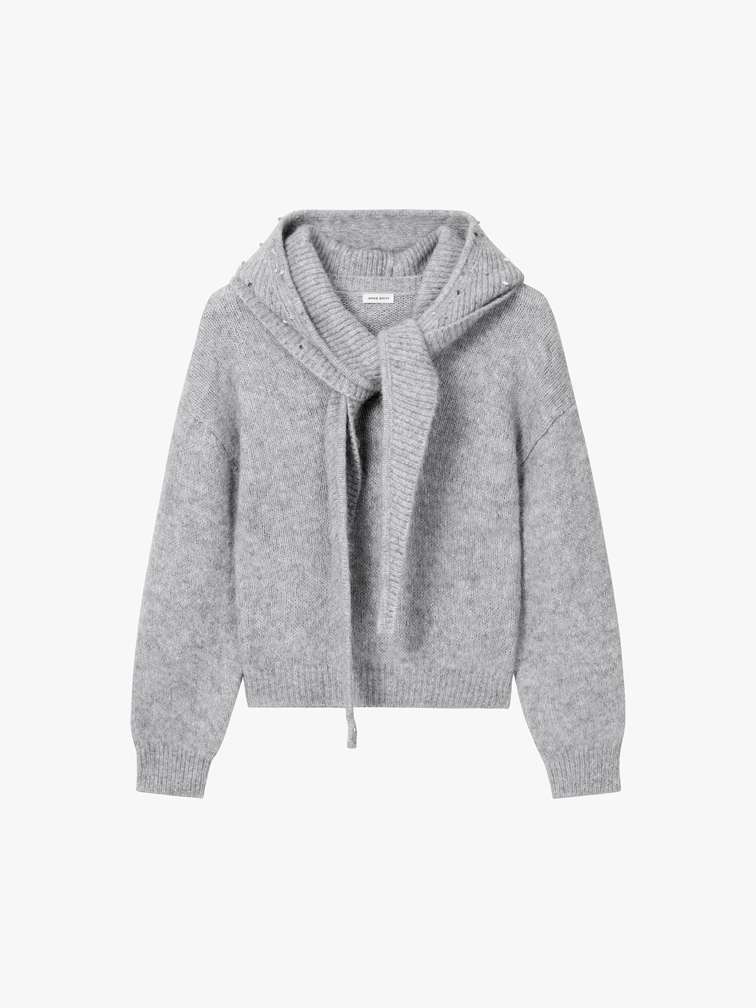 Embellished Knit Top