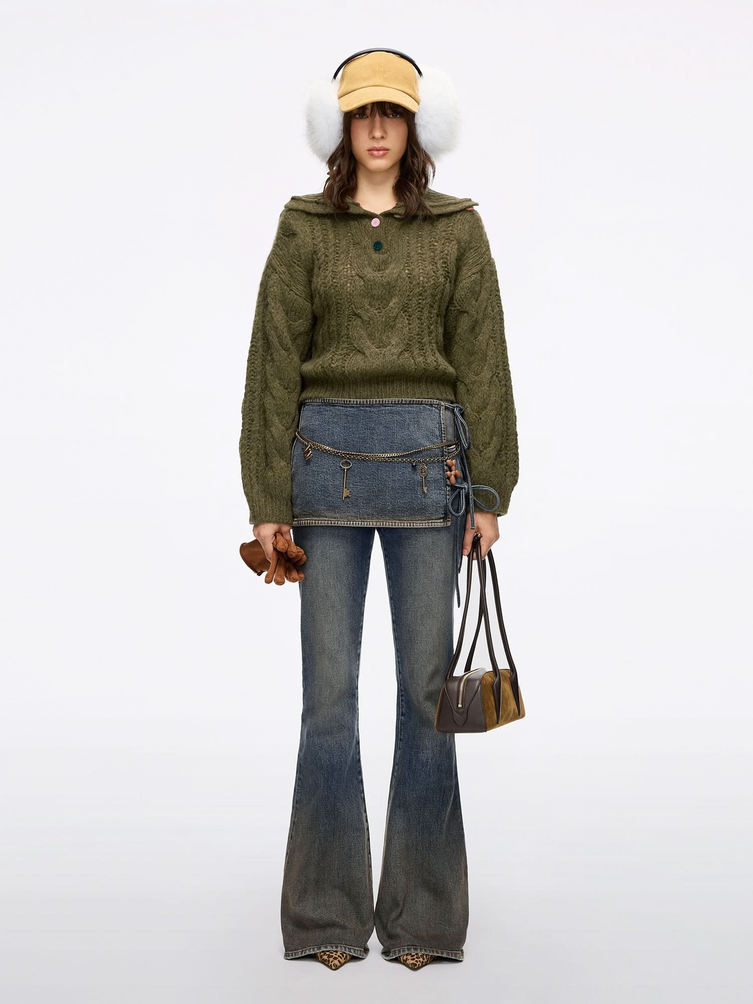 Alpaca Blend Knit Wear