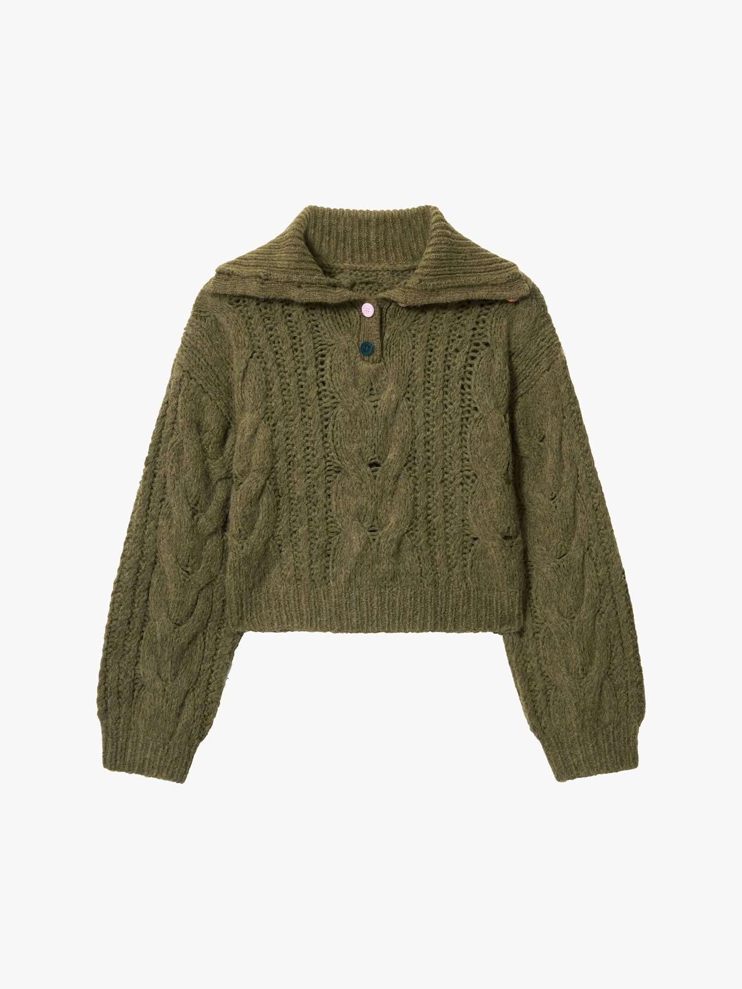 Alpaca Blend Knit Wear