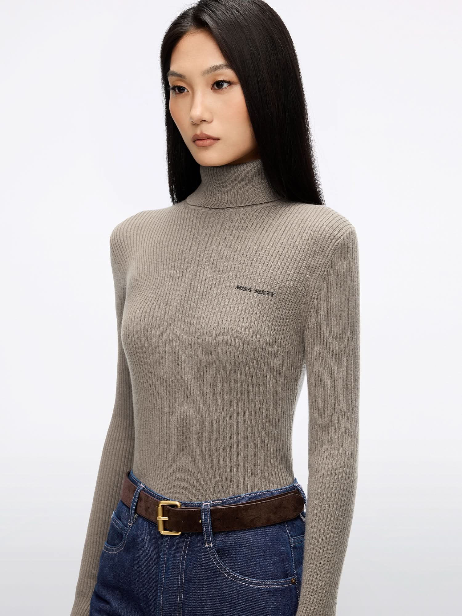 Wool and Cashmere Knit Top