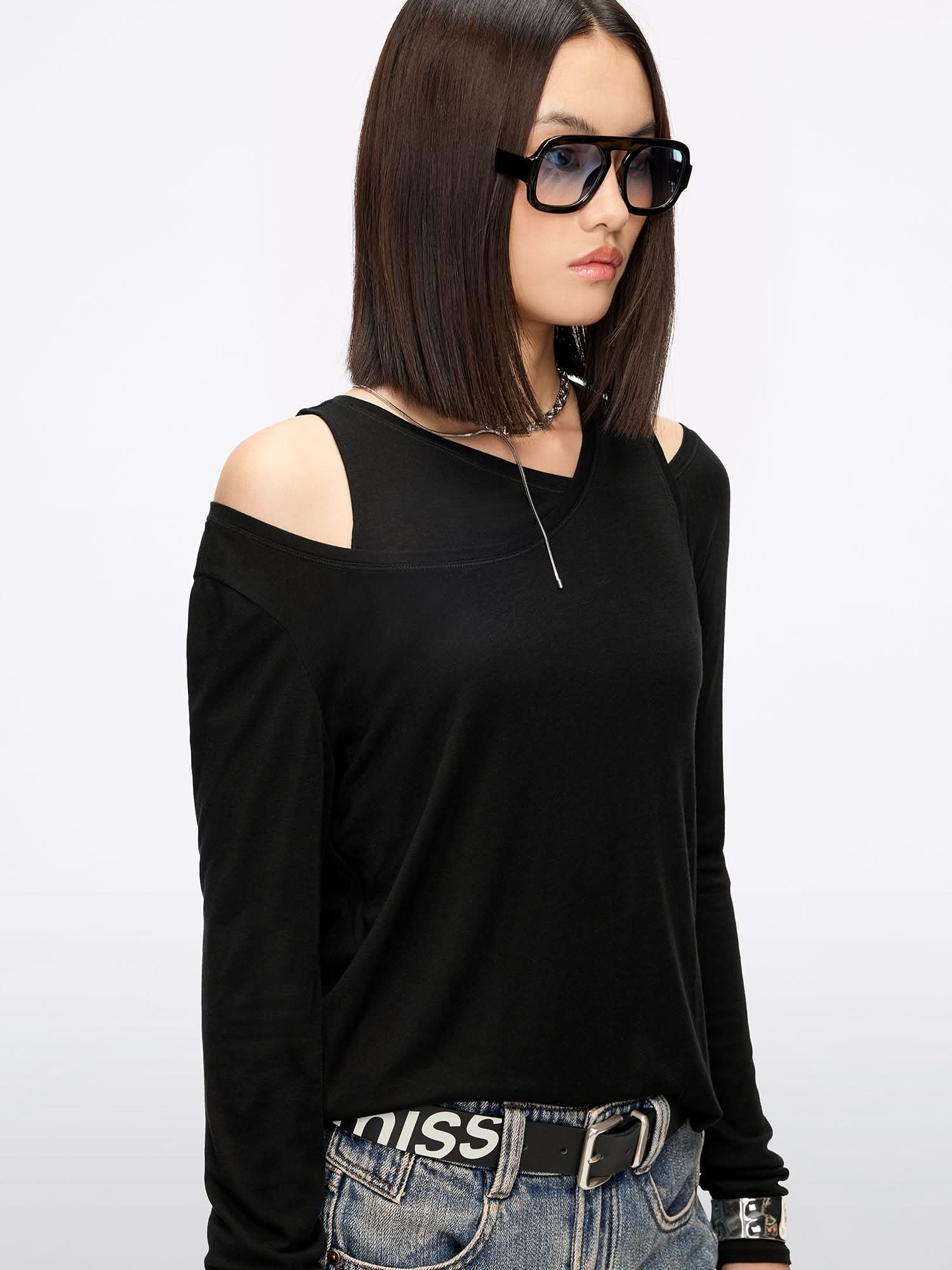 Layered T-shirt