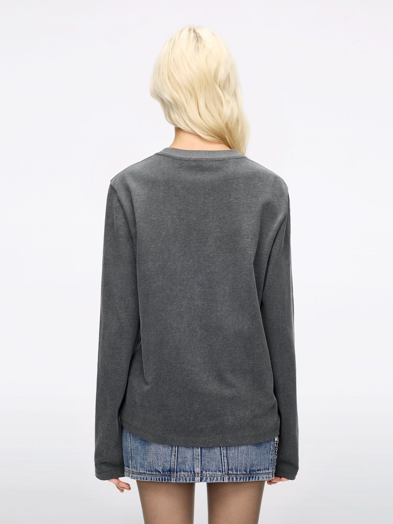 Printed Long-Sleeve T-Shirt