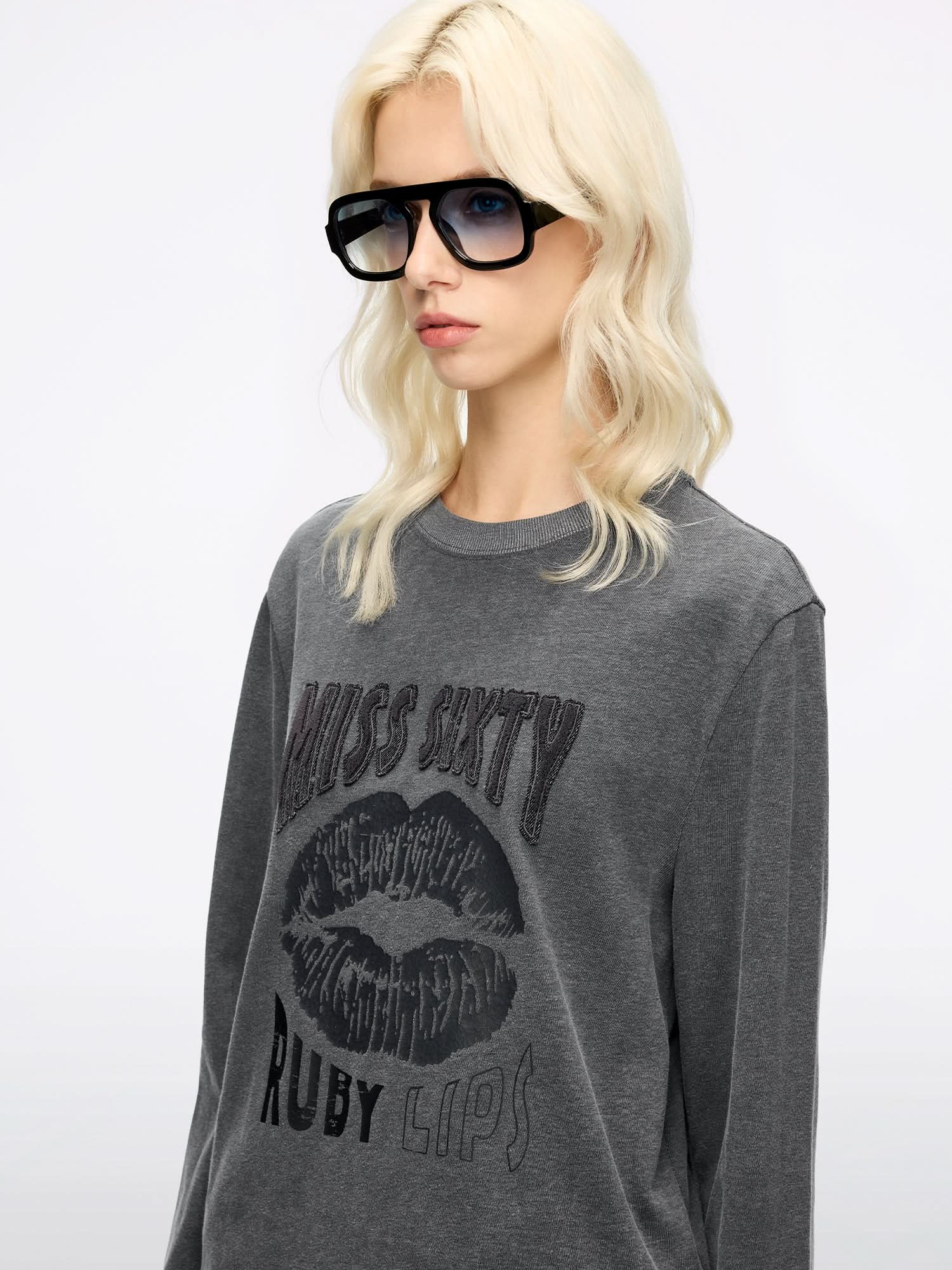 Printed Long-Sleeve T-Shirt