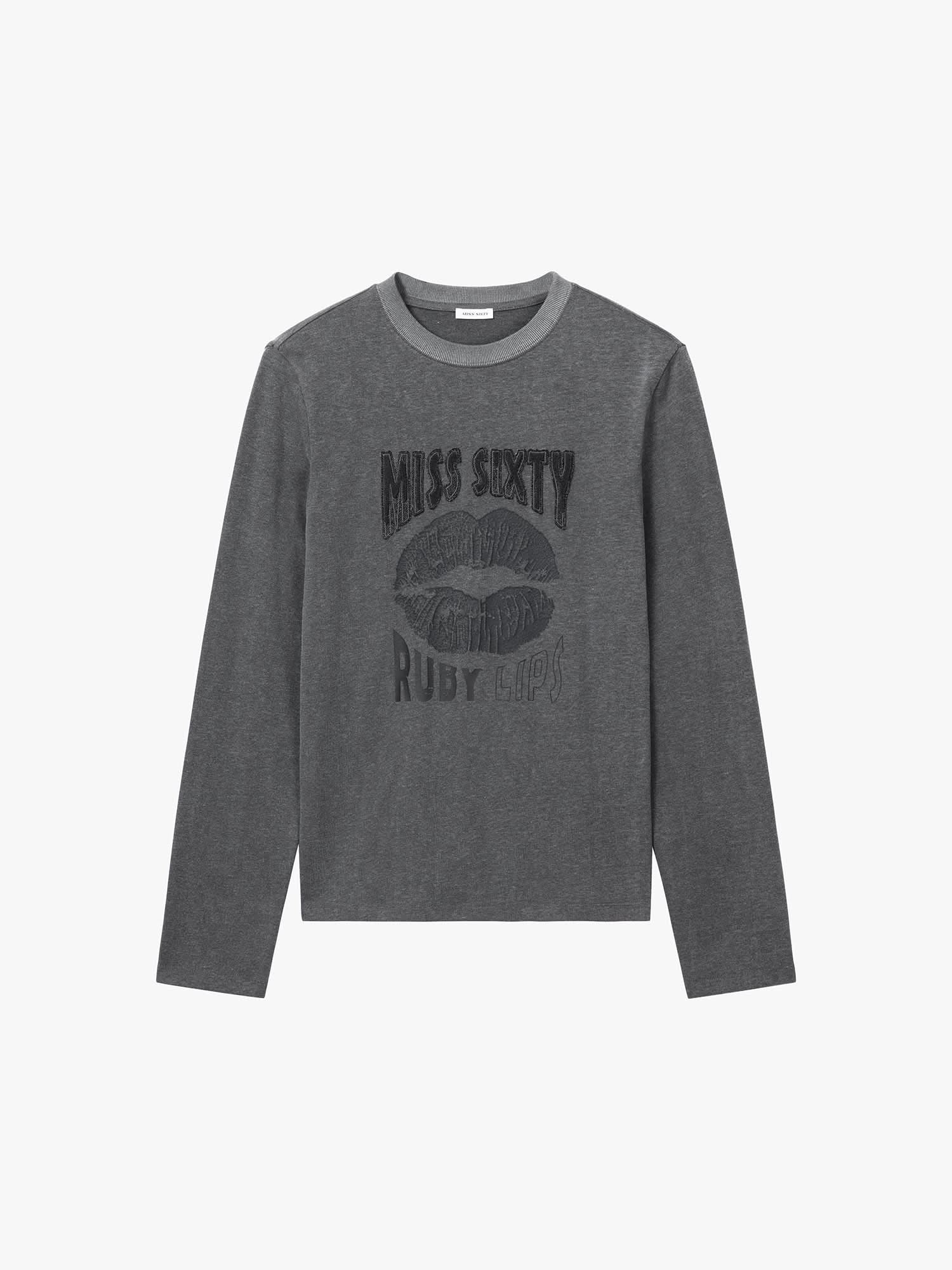 Printed Long-Sleeve T-Shirt