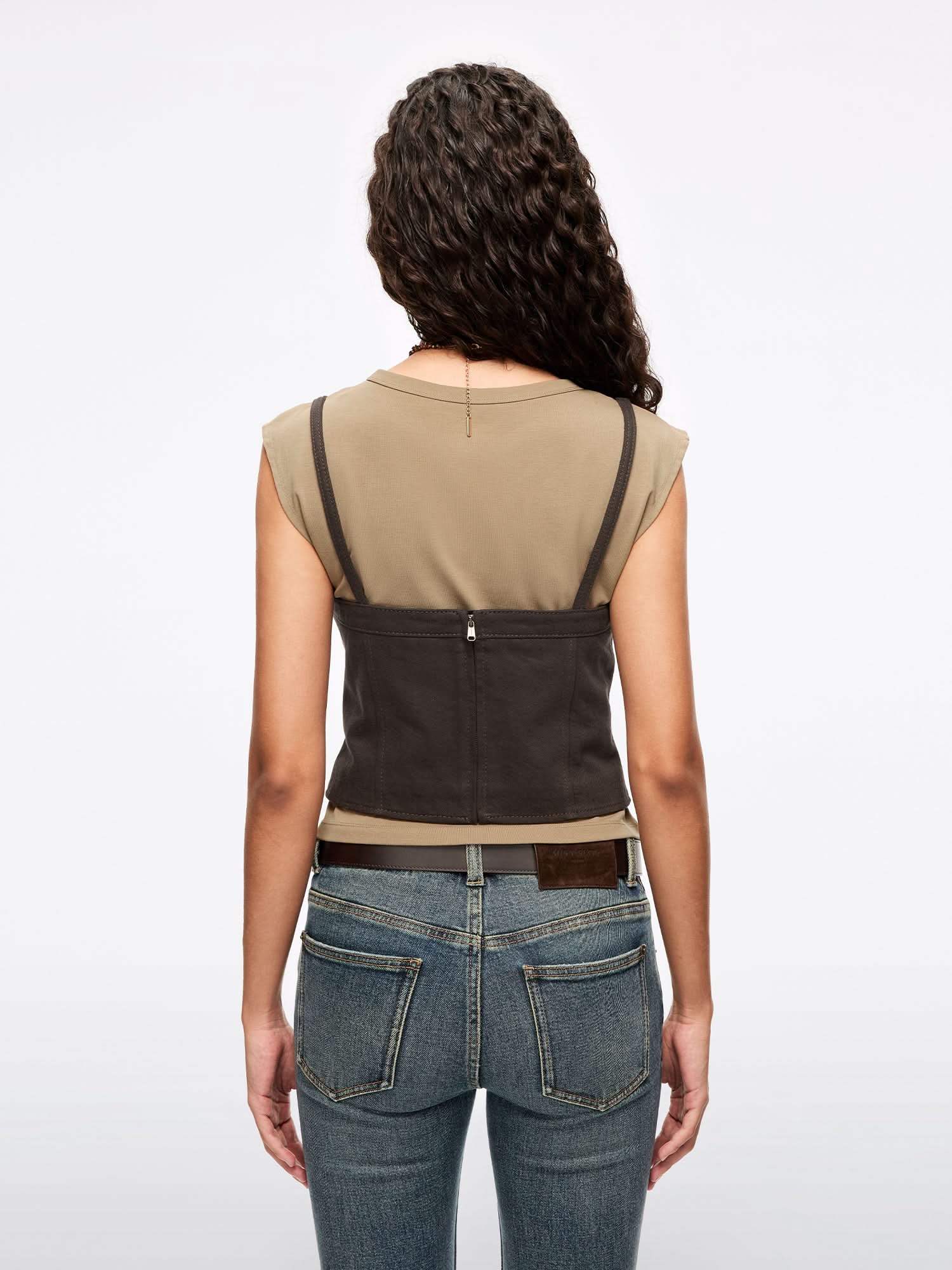 Denim Tank Top