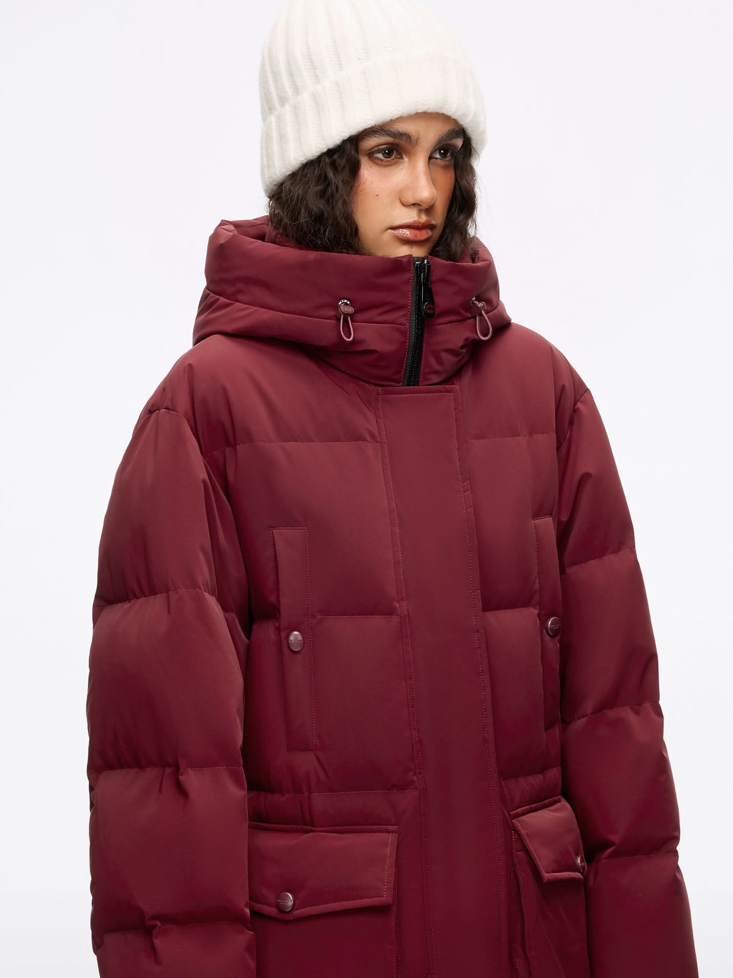 Hooded Down Coat