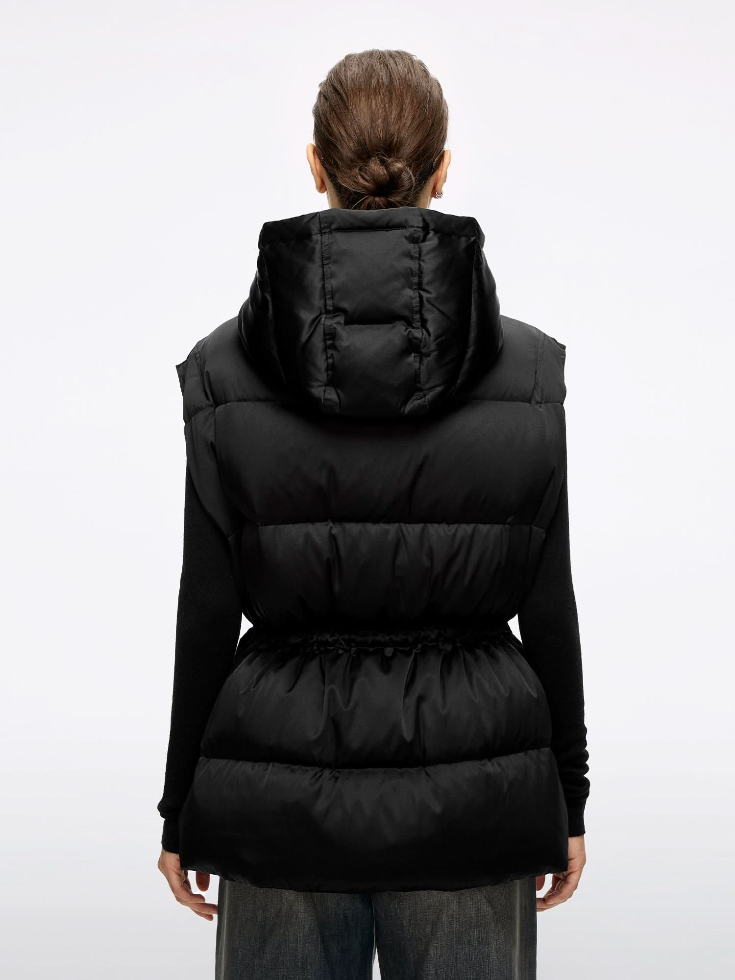 Hooded Down Vest