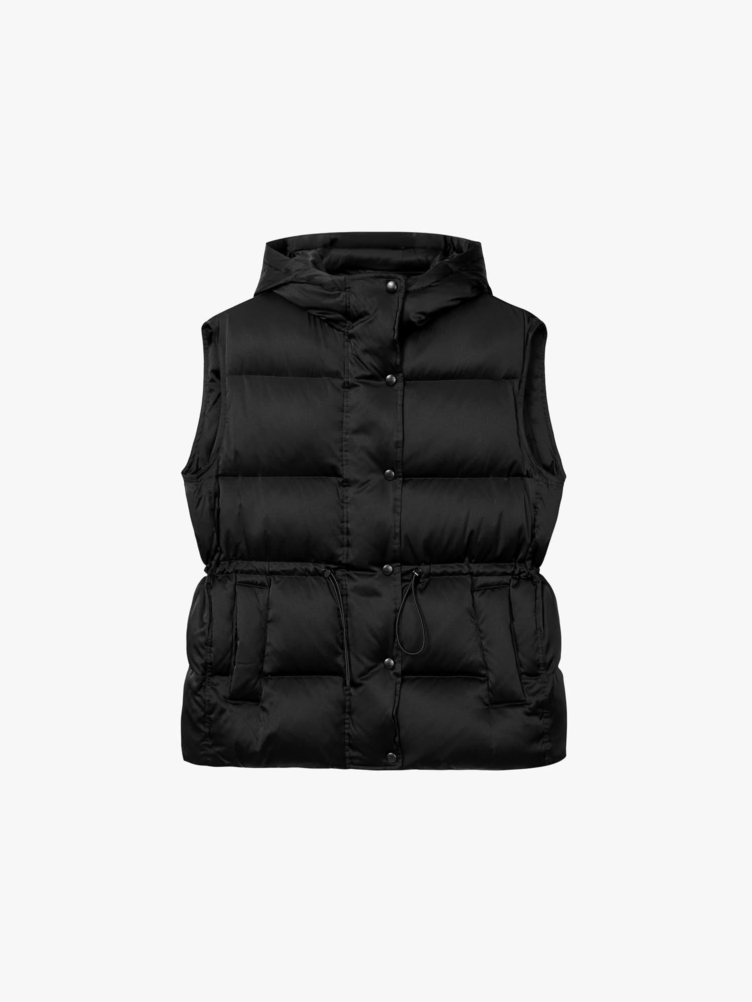 Hooded Down Vest