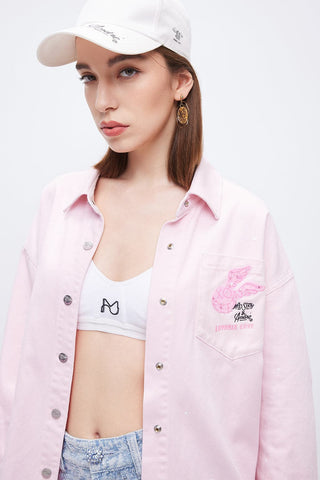 Miss Sixty x ANDRÉ SARAIVA Capsule Collection Denim Shirt