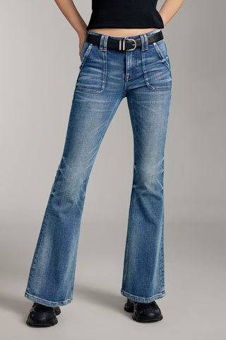 Vintage Slim Bootcut Jeans