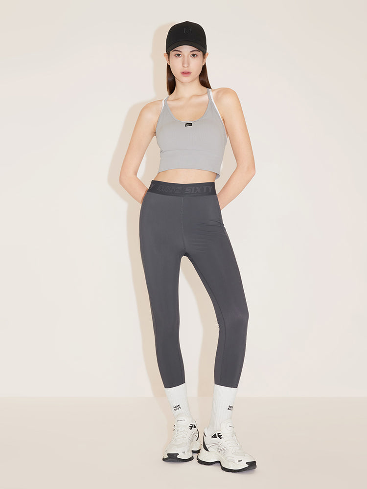 Mid-Rise Butt Lifting Skinny Fit Yoga Pants