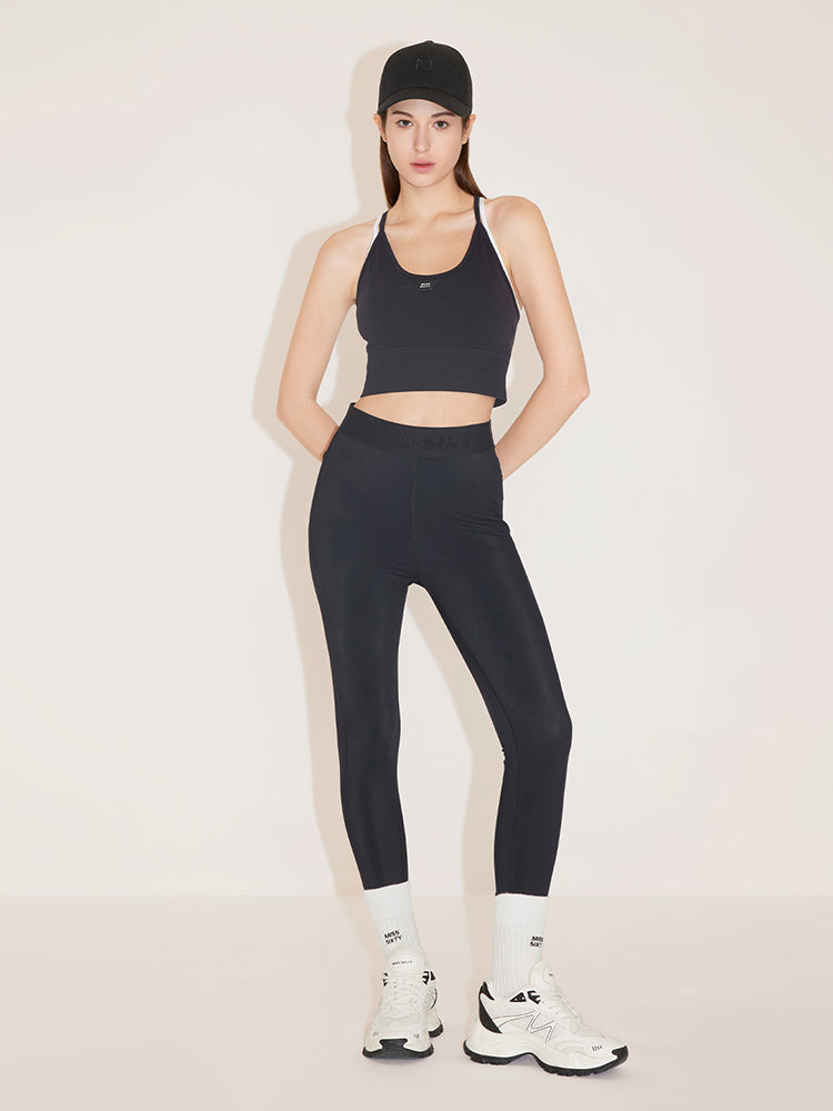 Mid-Rise Butt Lifting Skinny Fit Yoga Pants