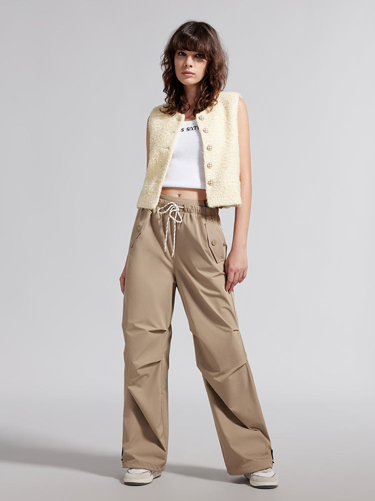 Lace Up Casual Trouser