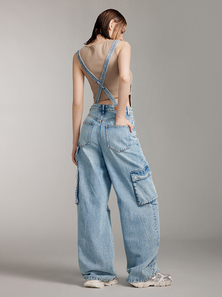 Vintage Denim Jumpsuit