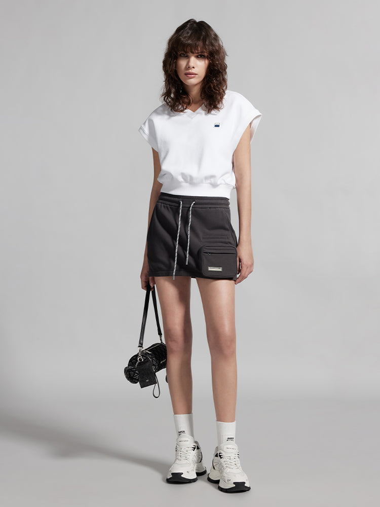 Sporty Skirt With Pockets