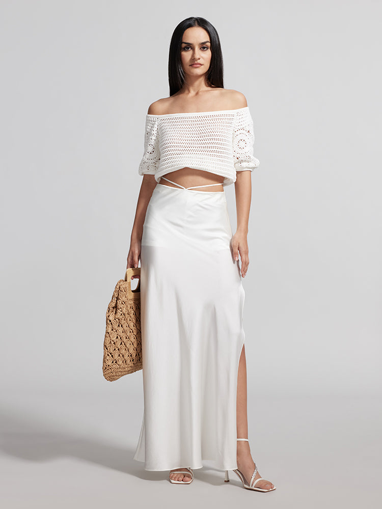 Sexy Slit Maxi Skirt