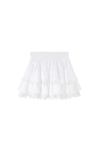 French Style Lace Mini Skirt