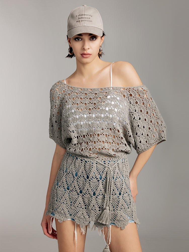 Resort Style Crochet Knit Wear