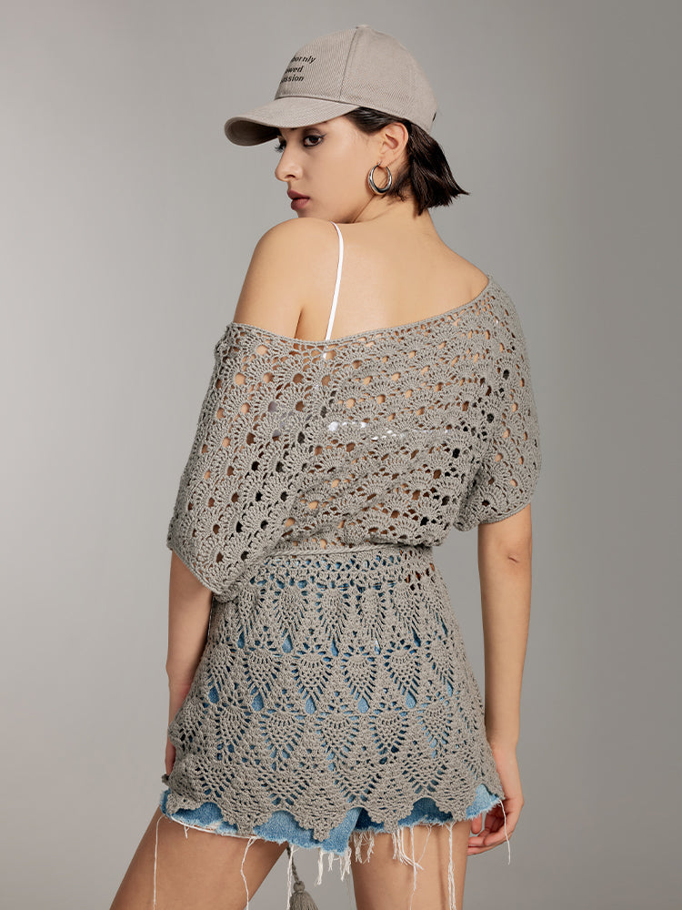 Resort Style Crochet Knit Wear