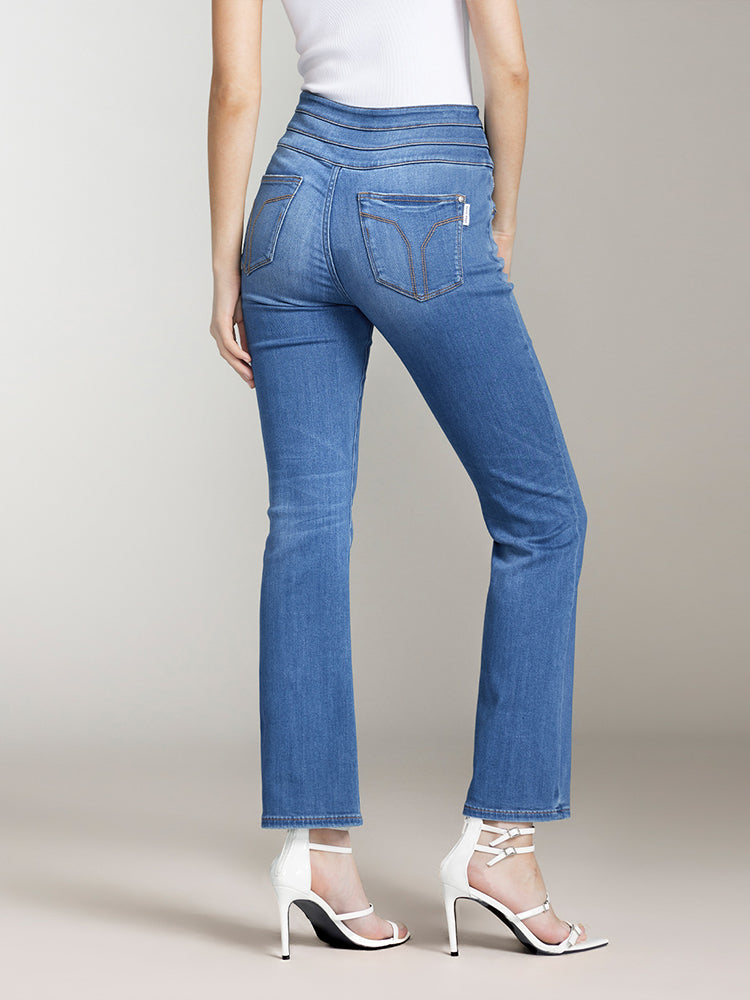 High Waisted Flared Jeans