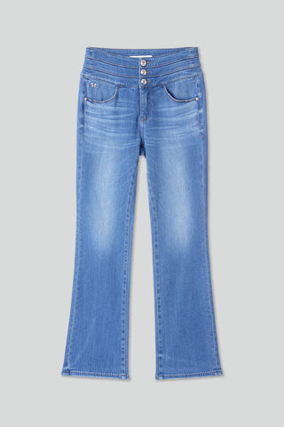 High Waist Flared Jeans