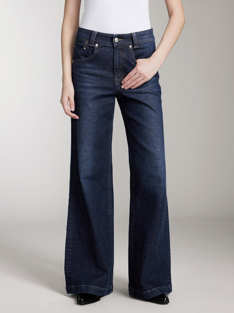 Vintage Low Waist Flared Jeans