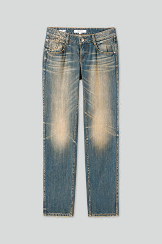 Wasteland Style Distressed Jeans