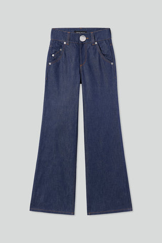 Low Rise Flared Jeans