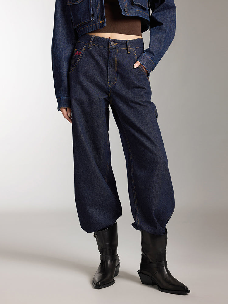 Vintage Functional Straight Pants